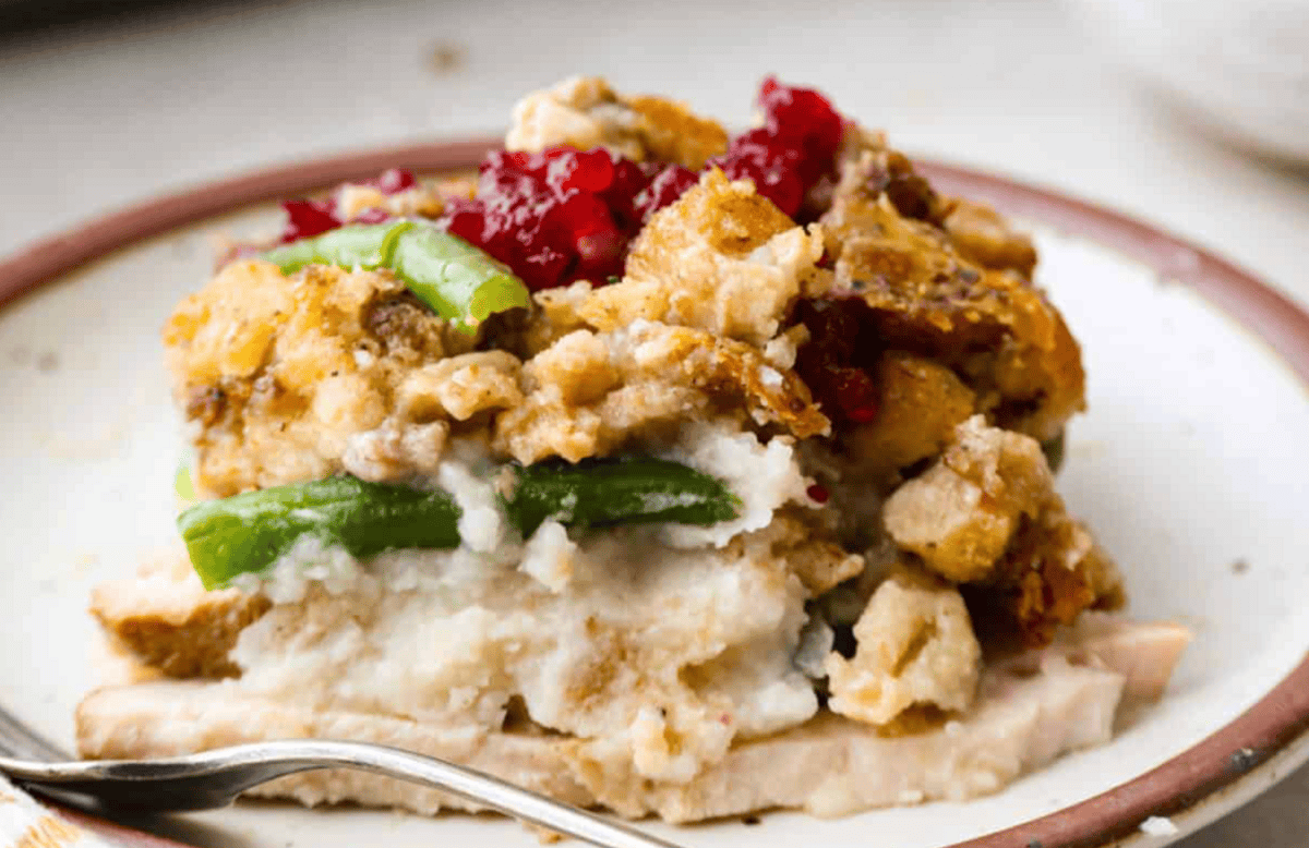 Perfectly Layered: Your Easy Thanksgiving Leftover Casserole Guide